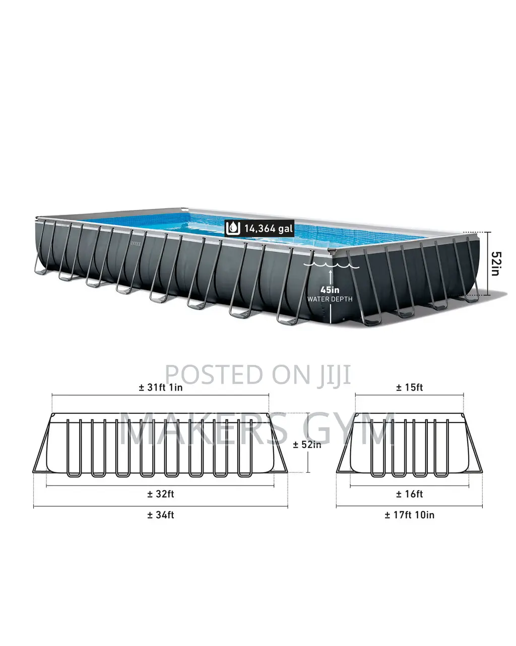 Swimming Pool ( Ultra XTR) Frame Pool.