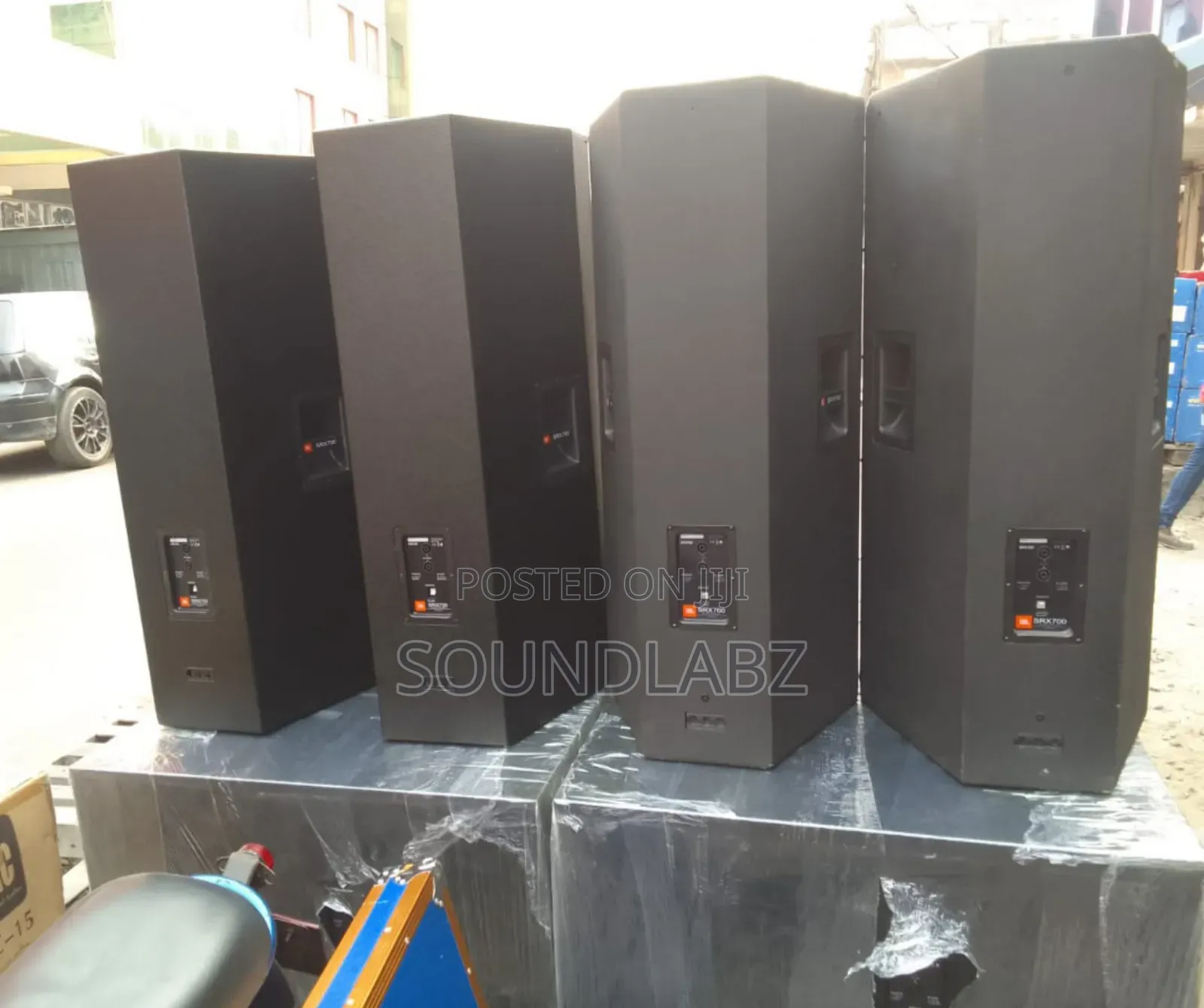 JBL Full Range and Amplifier Rack Set