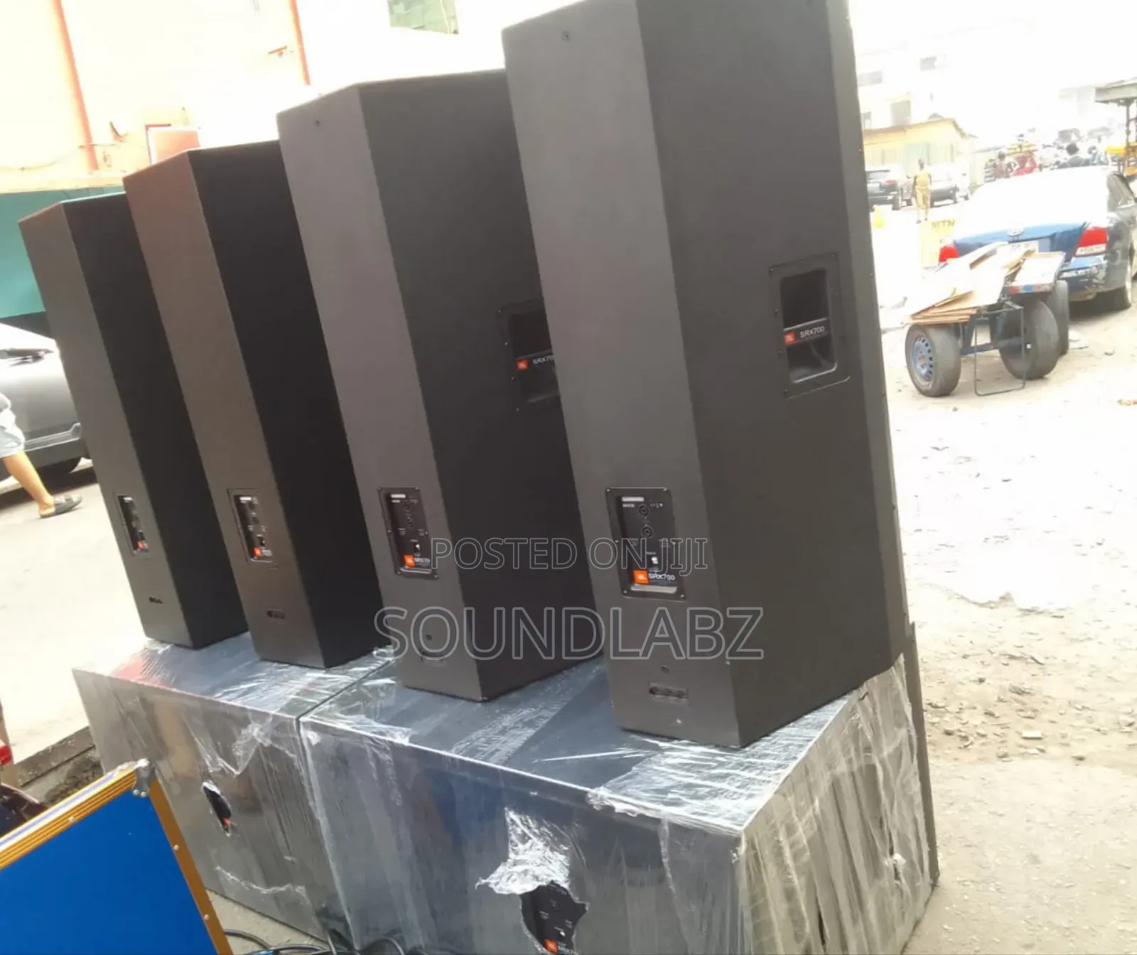 JBL Full Range and Amplifier Rack Set
