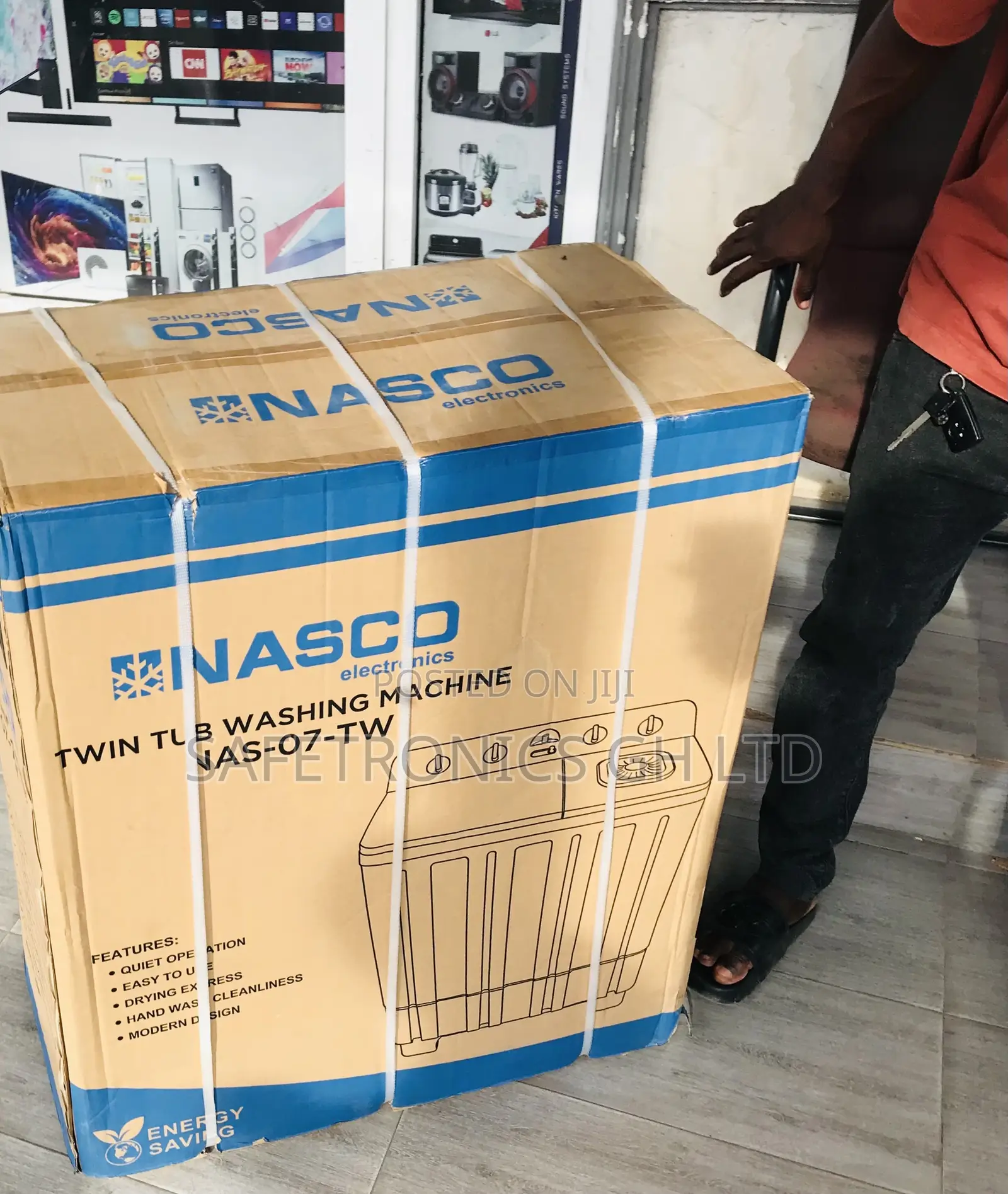 Brand New 7kg Top Load Semi Auto Nasco Washer ~
