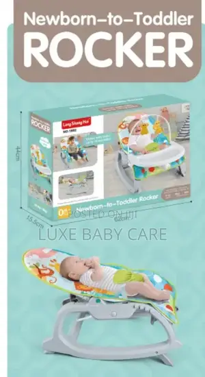 2 in 1 Baby Musical Rocker and Feeding Chair