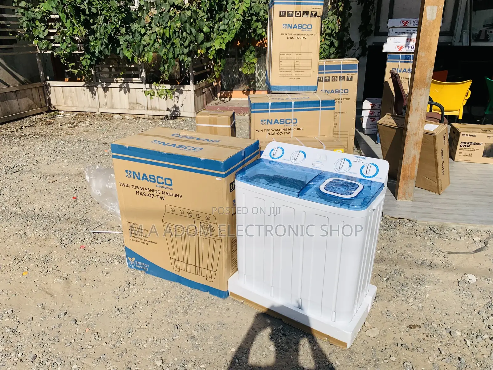 Wash All Your Cloths With Ease With This Nasco 7kg WM