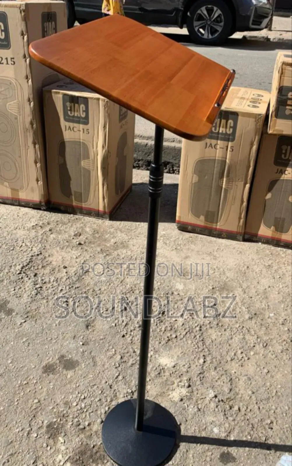 Portable Wooden Music Stand/ Podium