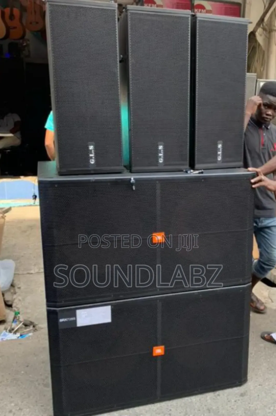 GLS 10inches Line Array Speaker Set With Amplifier Set