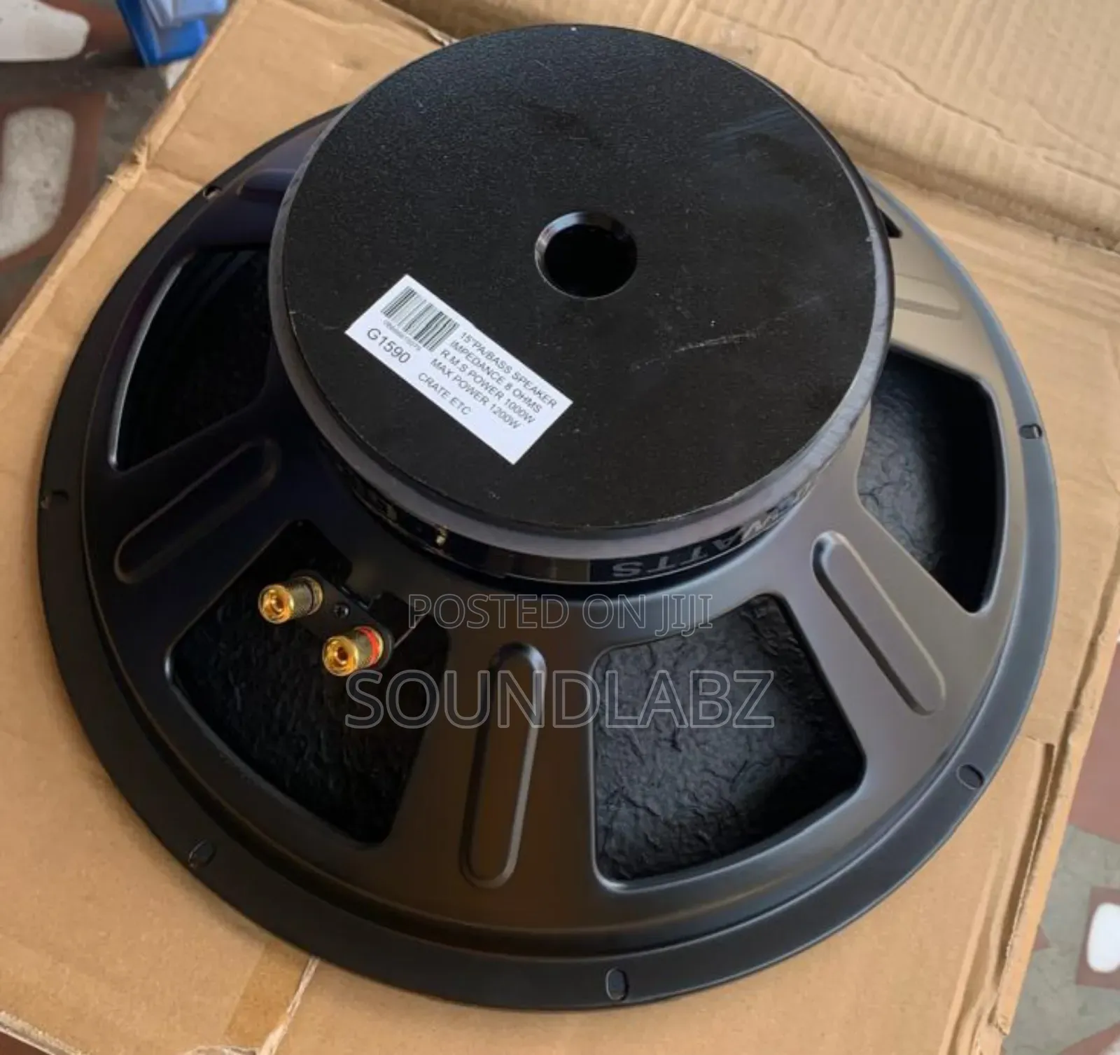 GLS G1590 15inches 1200watt Single Magnet Naked Speaker