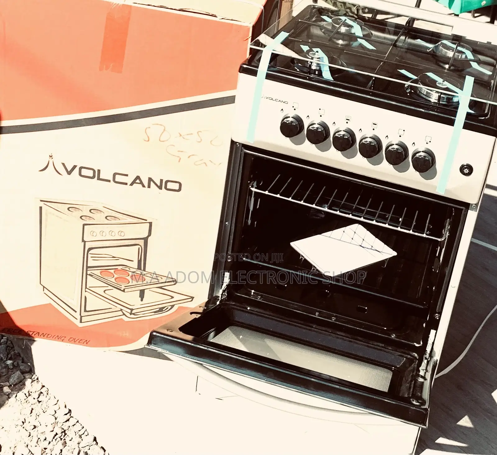 Bake Roast Grill Your Foods With This Gas Volcano Cooker