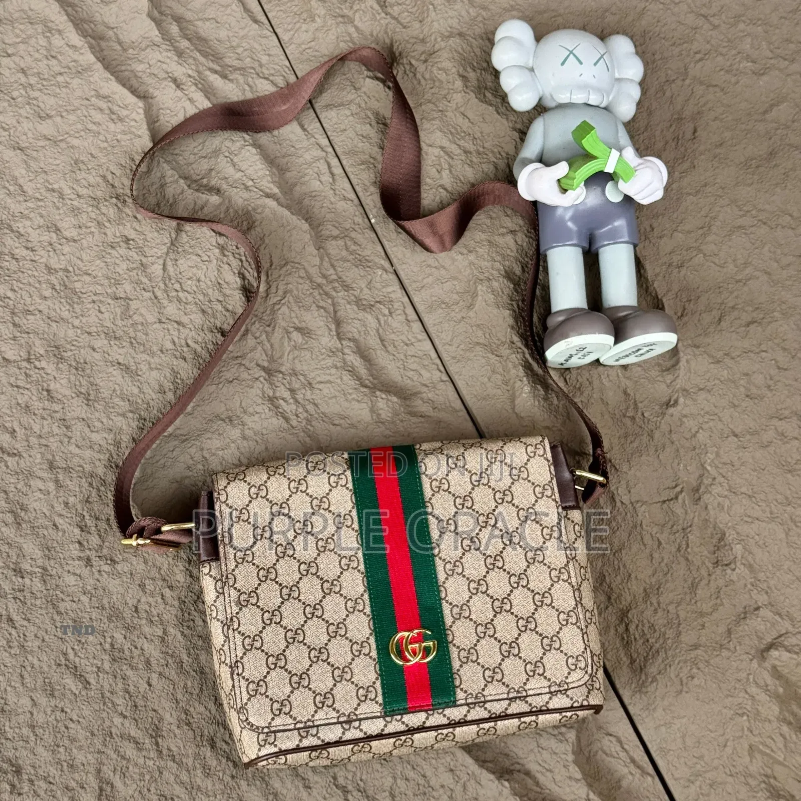 Gucci Leather Shoulder Bag for Men