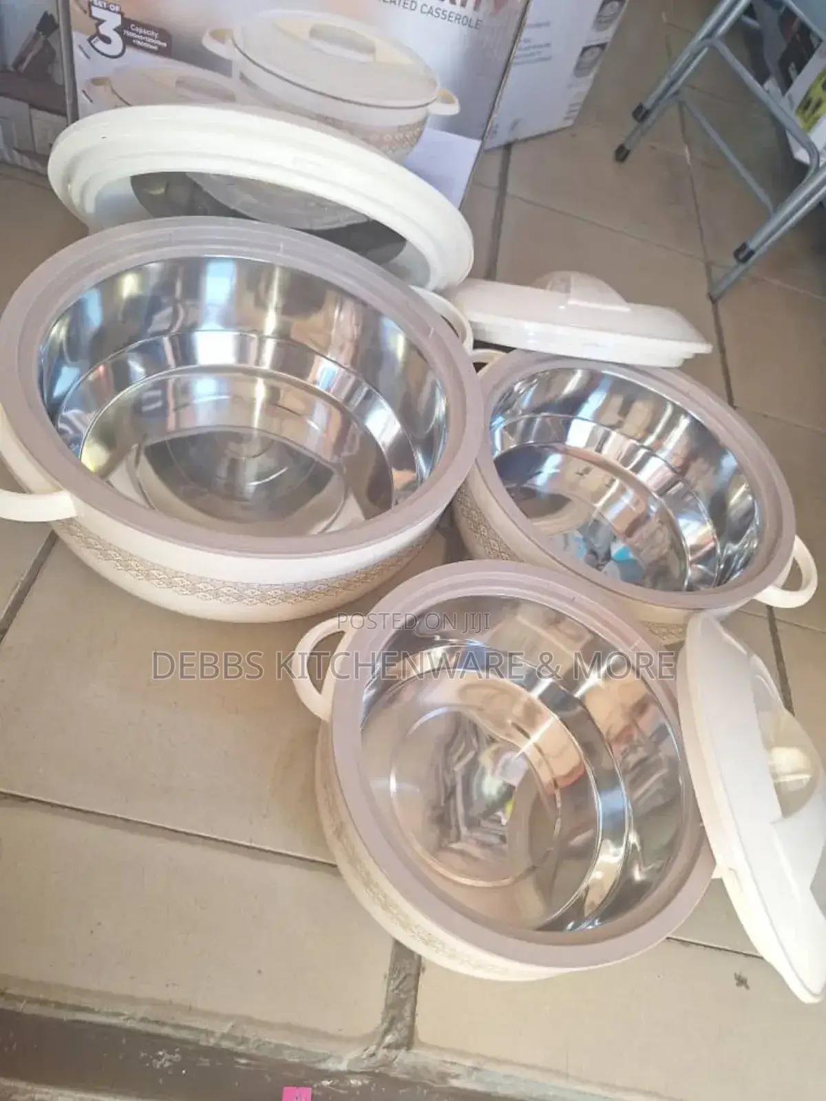3pcs Asian Food Warmer