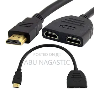 HDMI Adapter Splitter Cable