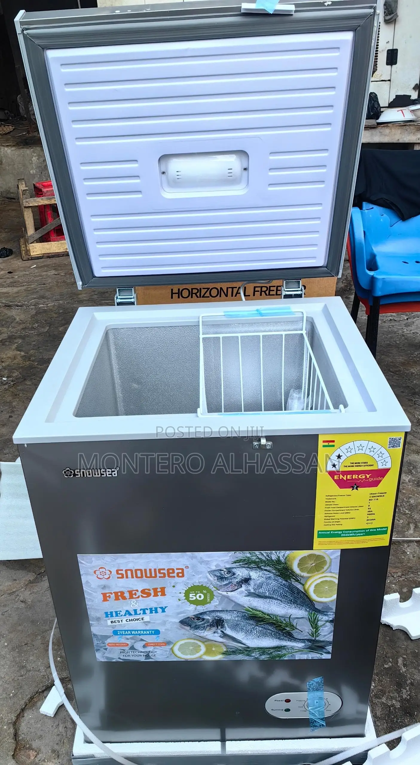 Snowsea Freezer 166literz