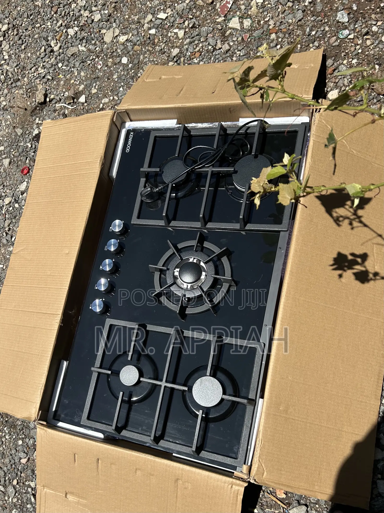 Order Unique Kenwood 5 Gas Built-in Burner Auto Ignition.
