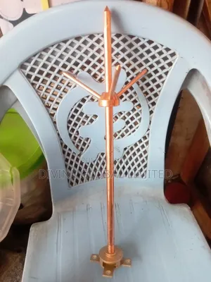 Copper Earth Thunder Arrestor Roof Top
