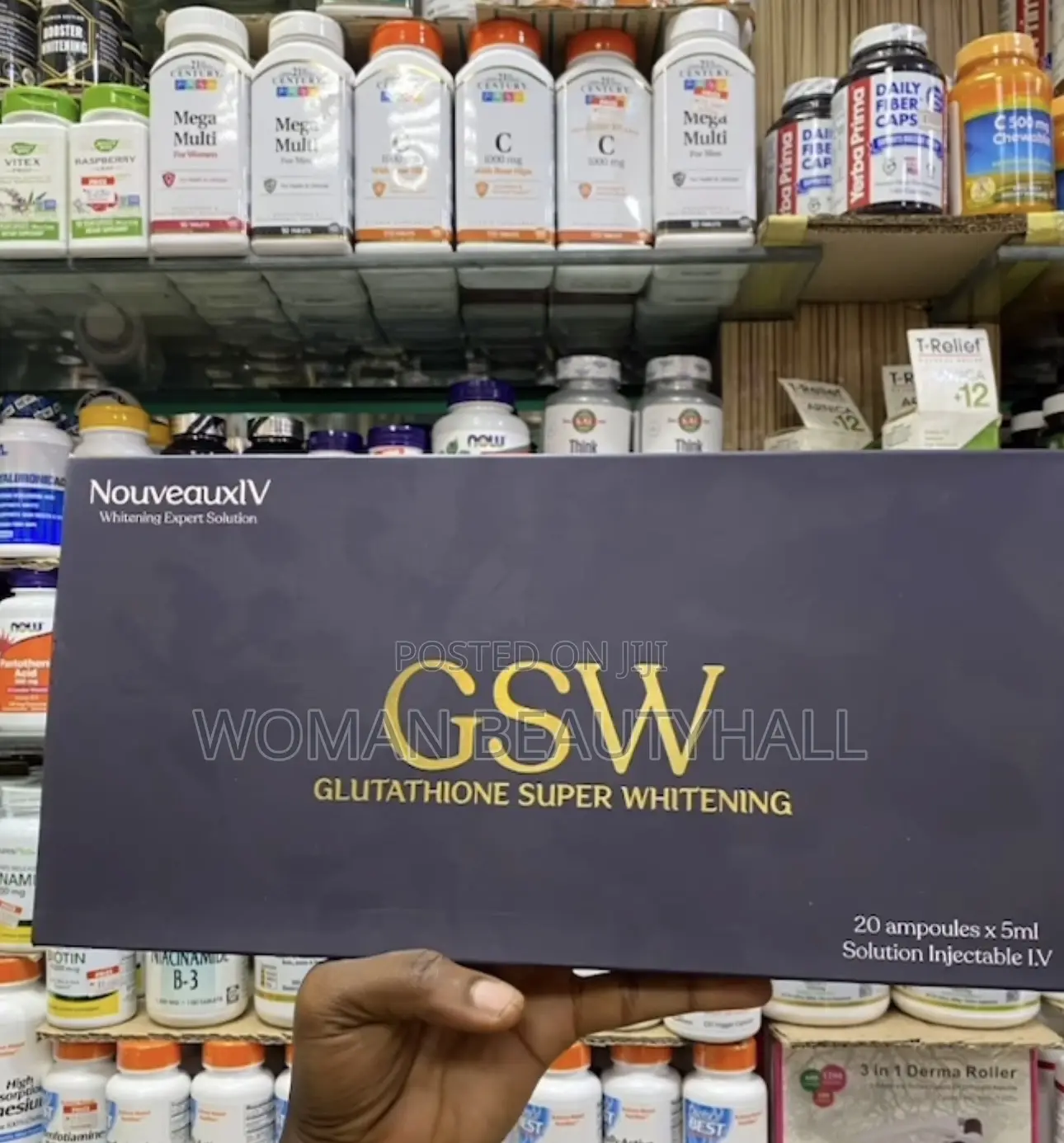 GSW Glutathione Super Whitening Iv