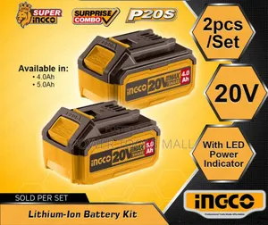 2x Battery Kit 20v 4ah COSLI240312