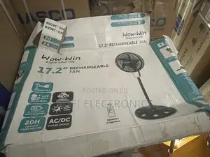 Wow Wow-Win 17.2''inch Rechargeable Multi-Function Solar Fan
