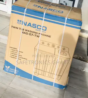 Super Powerful 7kg Topload Semi-Auto Nasco Dualwasher