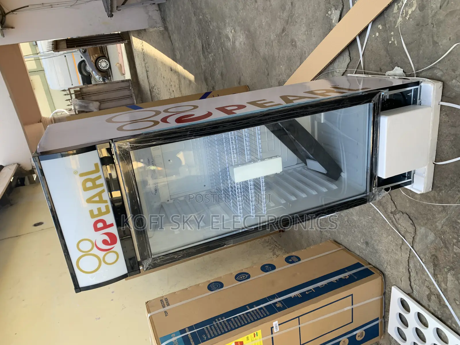 Polished Pearl 300liters Display Fridge PVC-352-2B