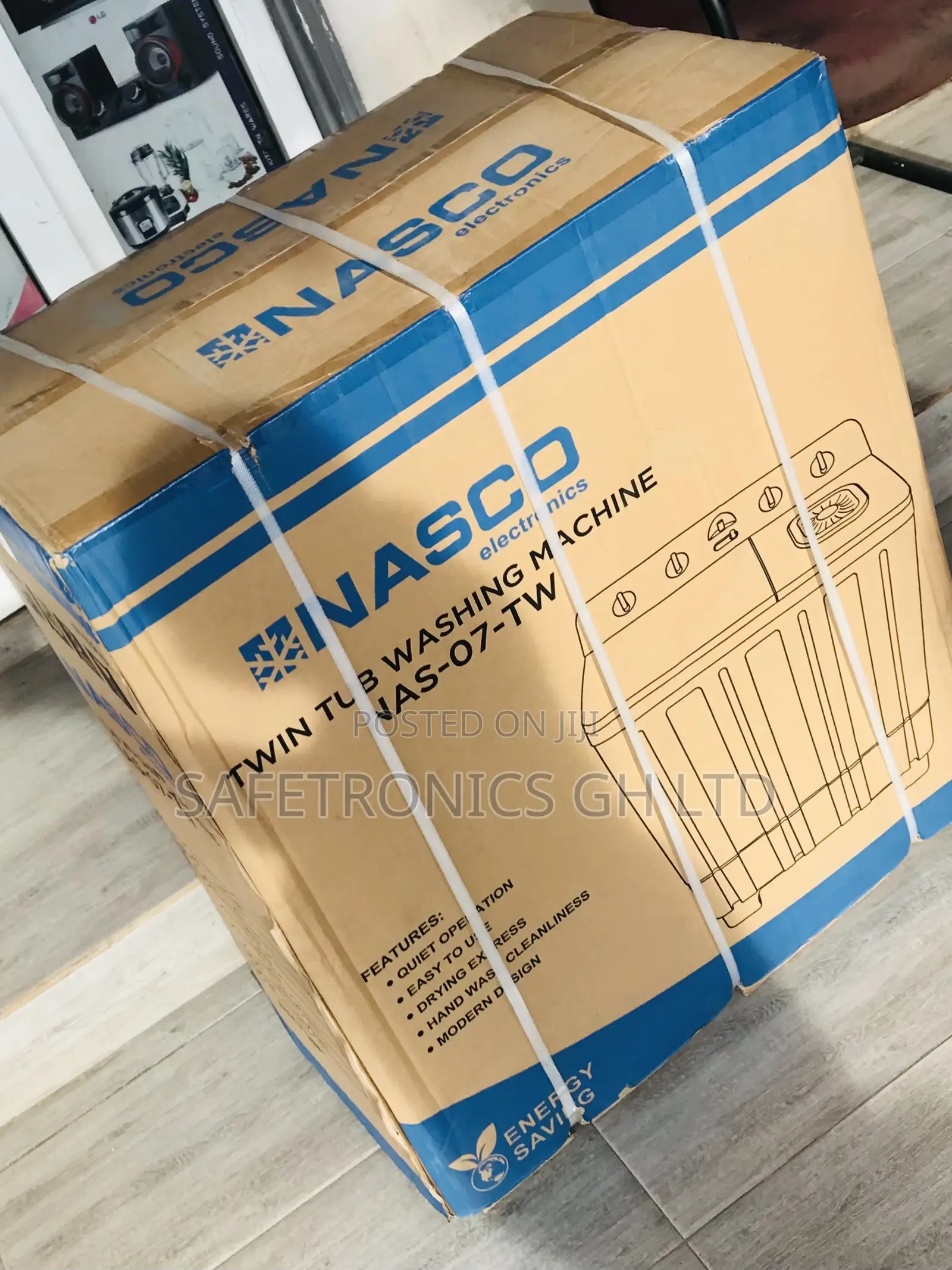 Best White 7kg Semi<Auto Nasco Top_load Washer
