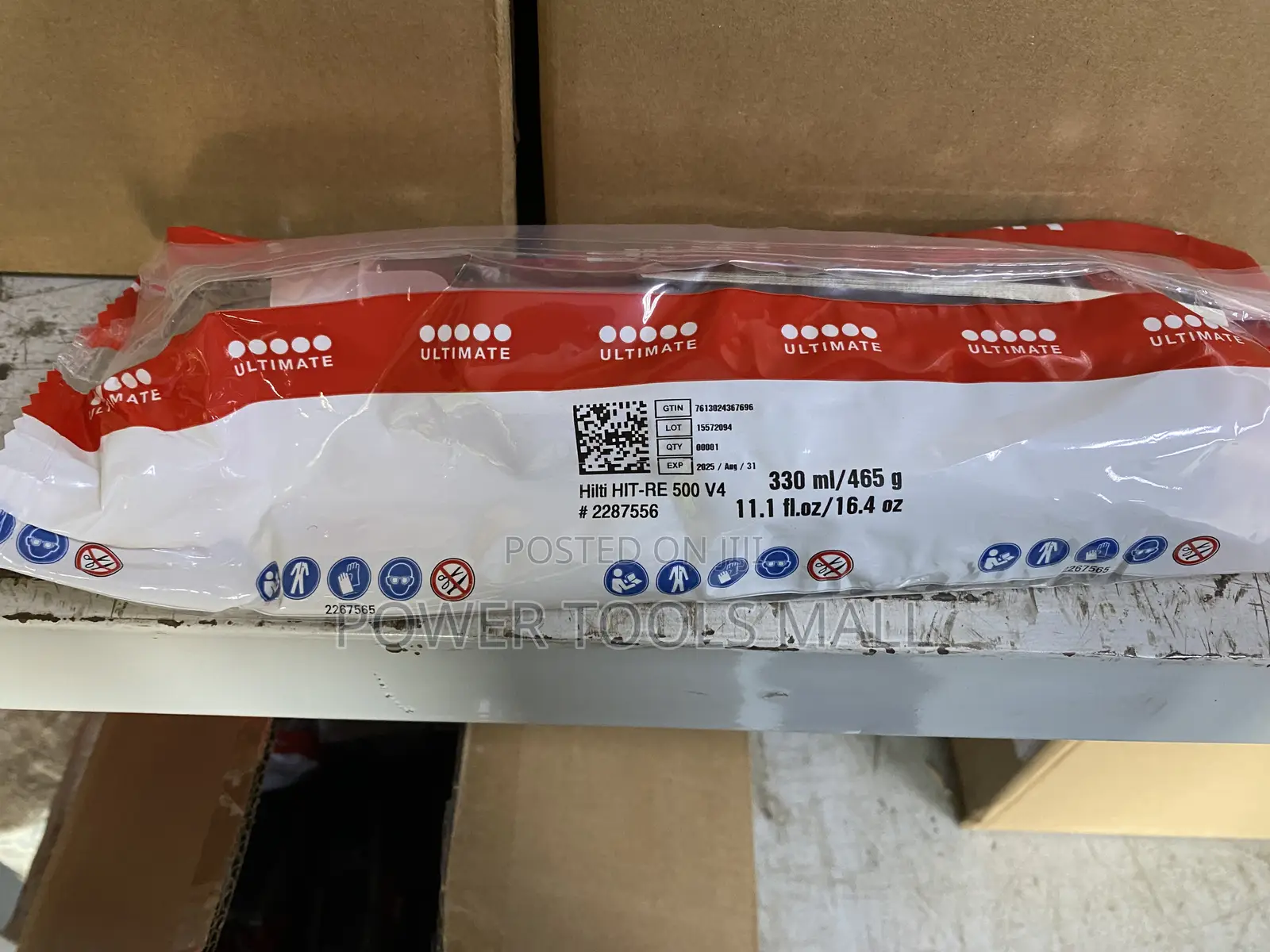 Hilti Re-500 Injectable Mortar