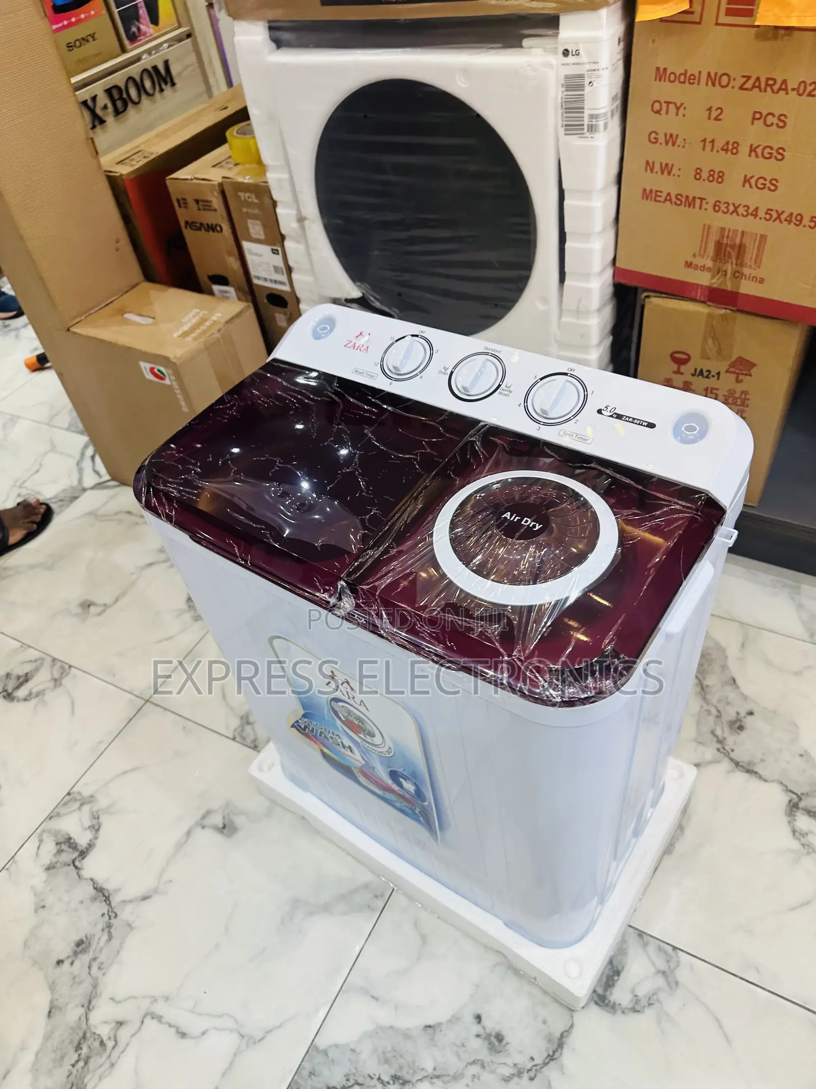 Laundry Made Easy Zara 5kg Topload Washing Machine