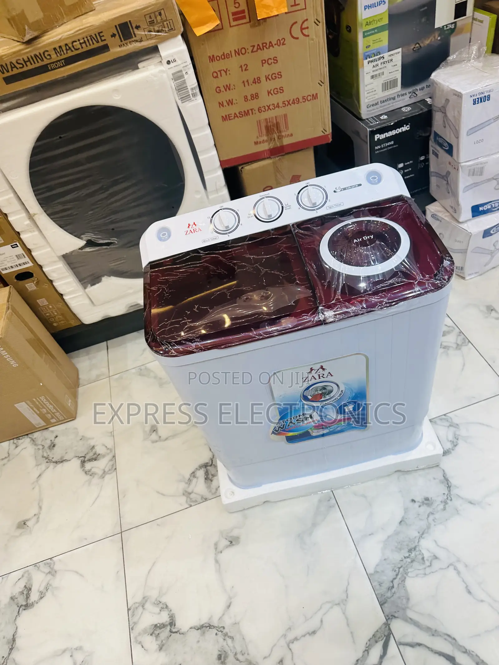 Fresh and Clean Washing Machine 5kg Topload Tot Load