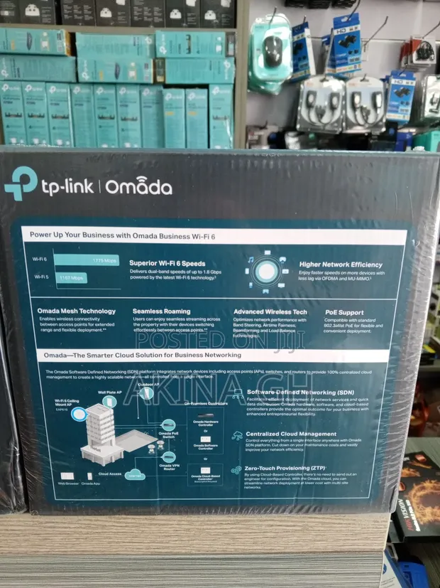 Tp-Link Ax1800 Wi-Fi 6 Ceiling Mount Access Point Eap610 2