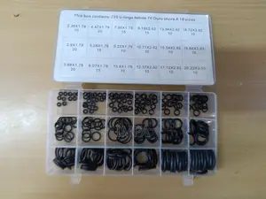 O RING KIT 770pcs Rubber O Ring Assortment Kits 18 Sizes Sea