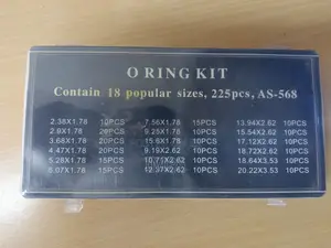 O RING KIT 770pcs Rubber O Ring Assortment Kits 18 Sizes Sea