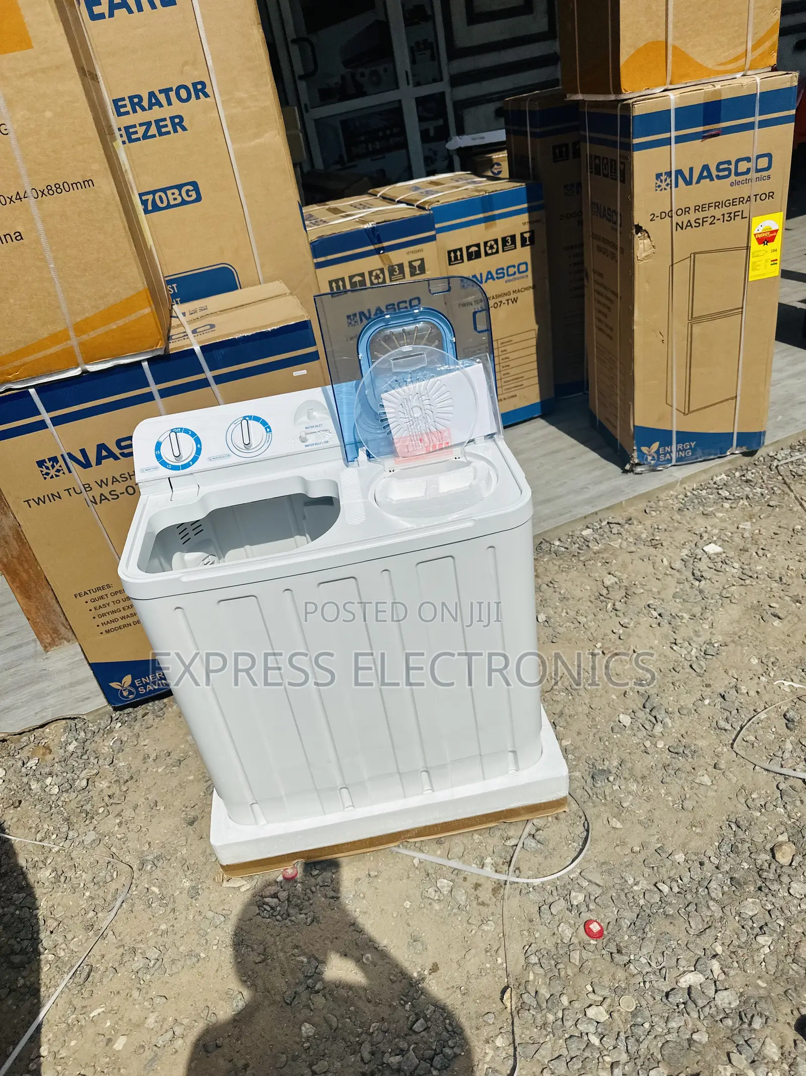 The Power of Cleaning Nasco 7kg Topload Washing Machine