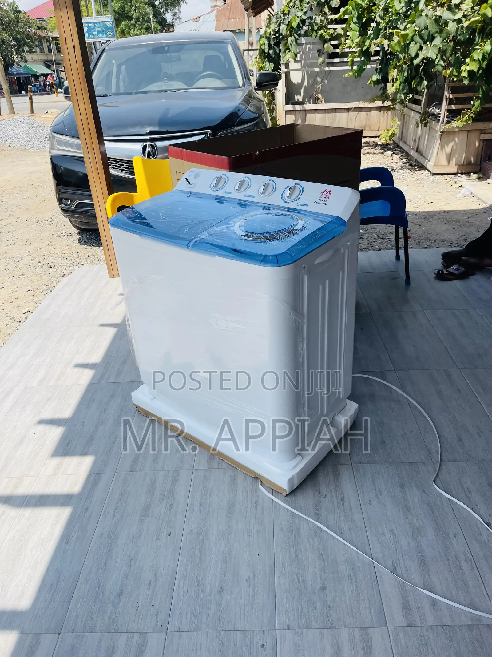 Uniquely Design Zara 11kg Semi-Auto Washing Machine.