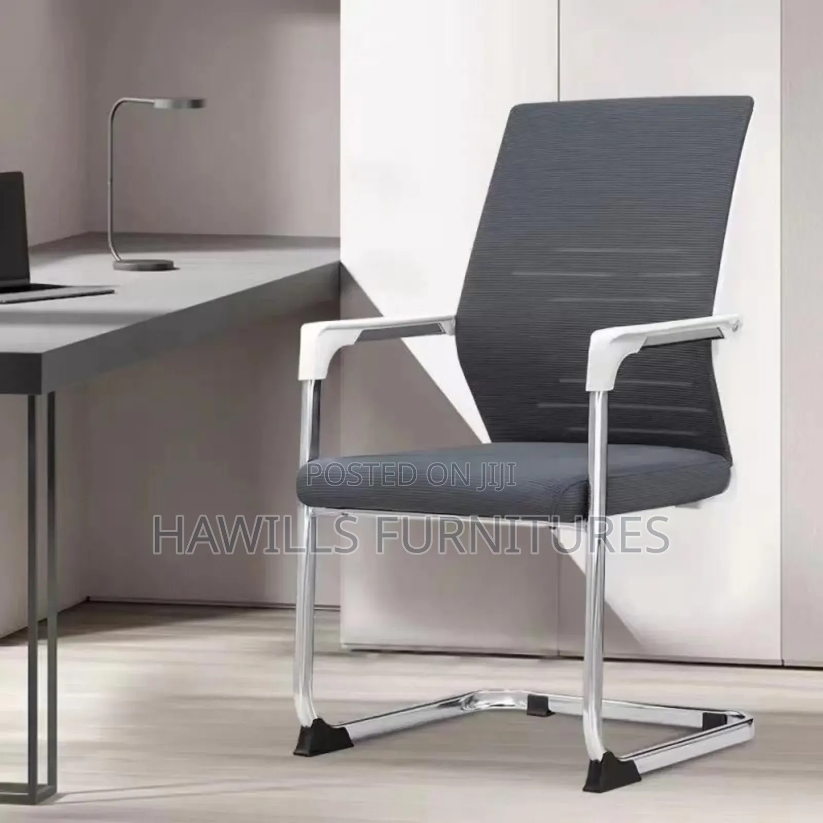 Executive Office Chair With Metal Legs