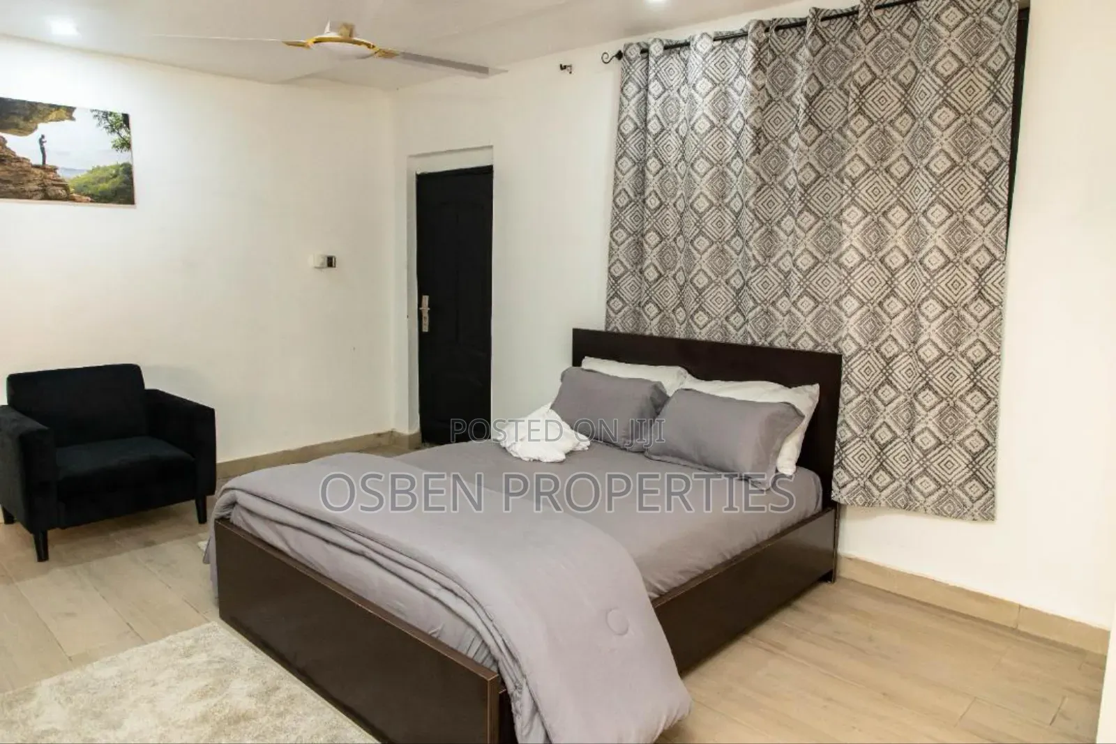 Furnished 1bdrm Apartment in Osben Properties, Achimota for rent