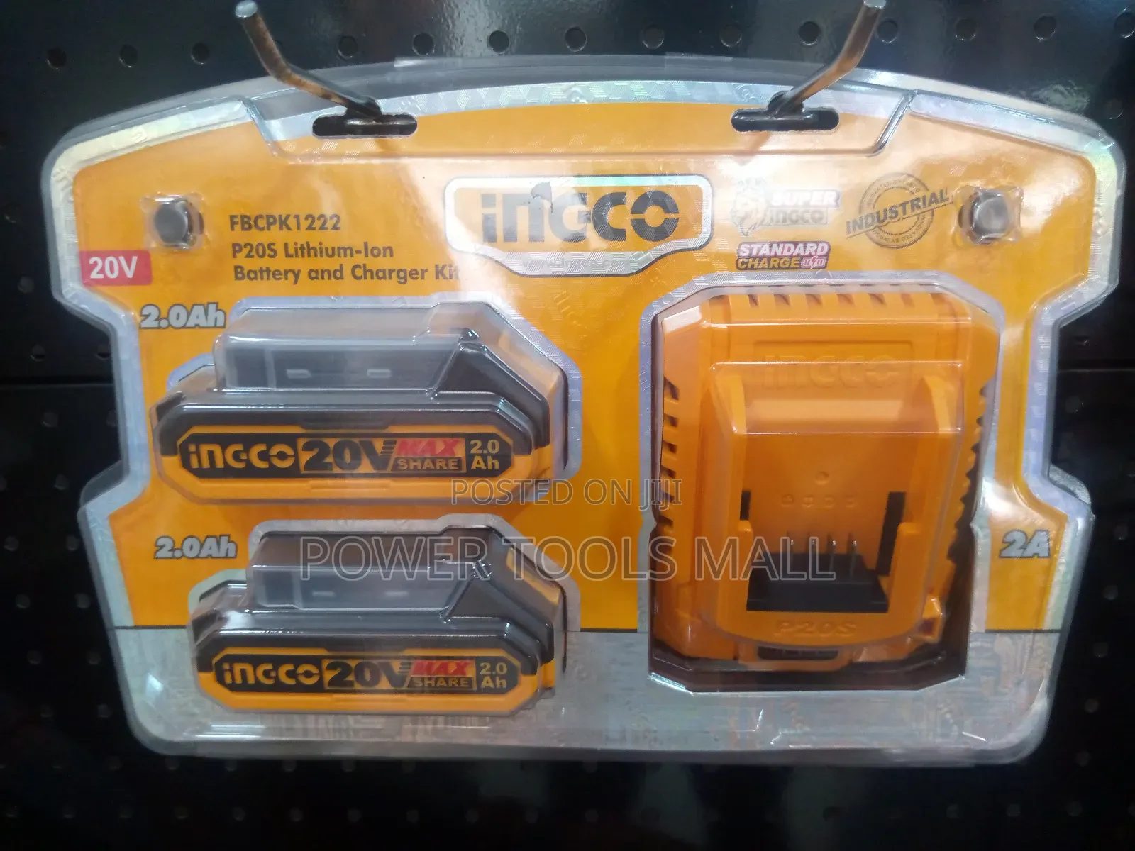 Ingco 20v Battery and Charger Kit