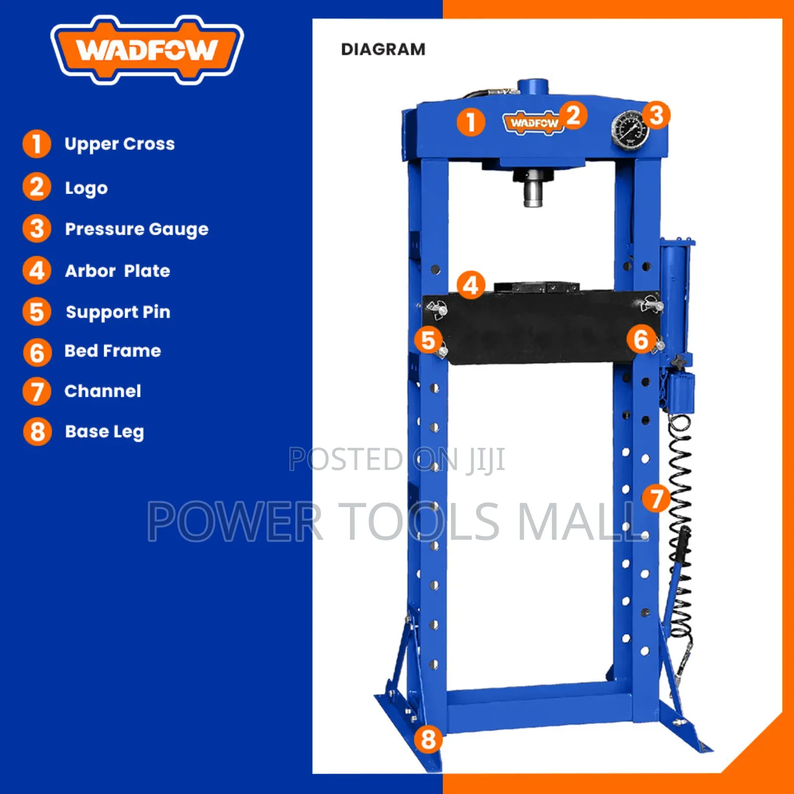 Hydraulic Shop Press 20ton