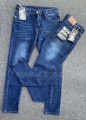 Blue Jeans Trousers for Men Available