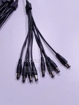 8-Way Power Splitter Cable for CCTV Camera