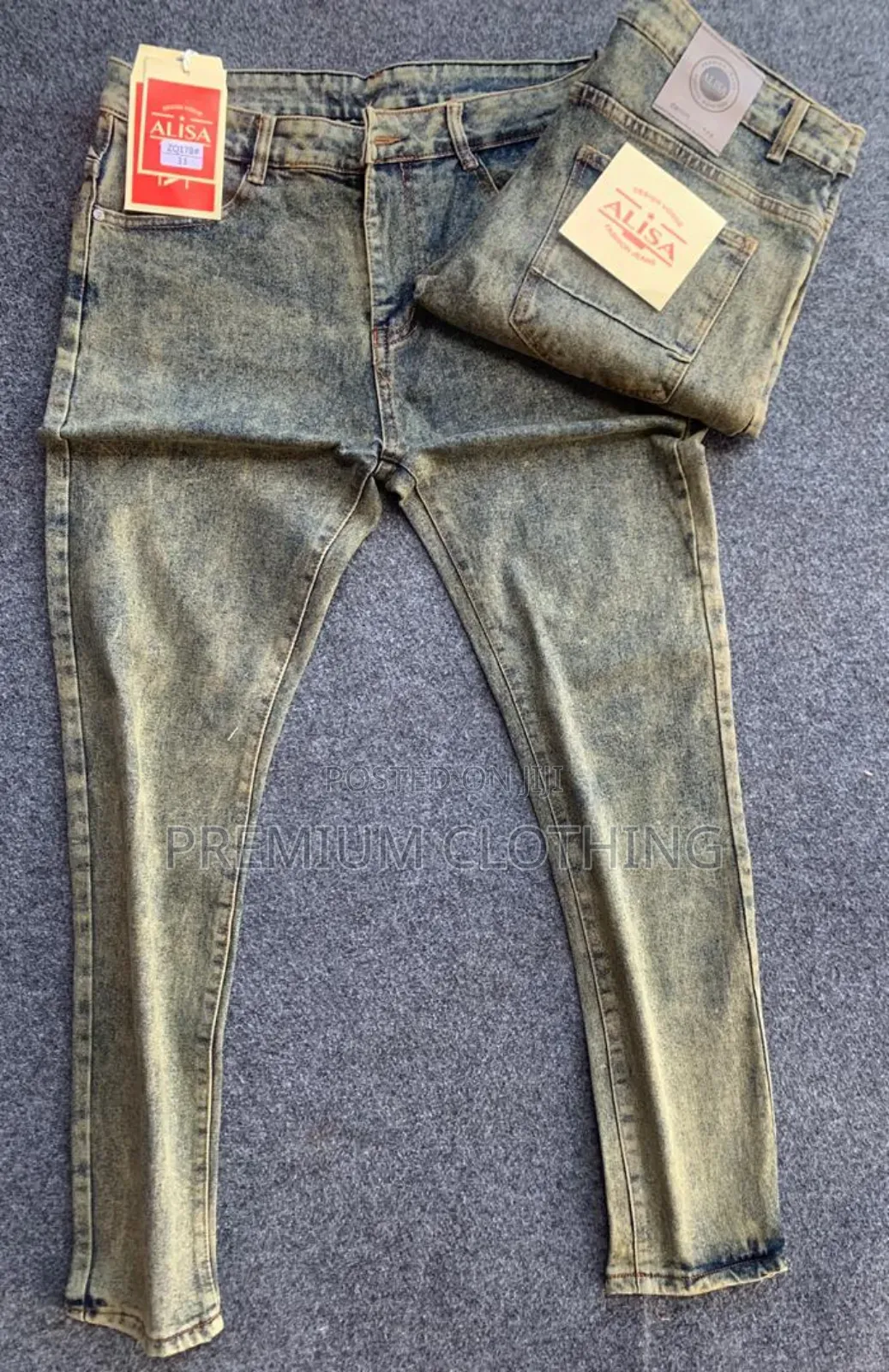 Jeans Trousers Made of Quality Material for Men
