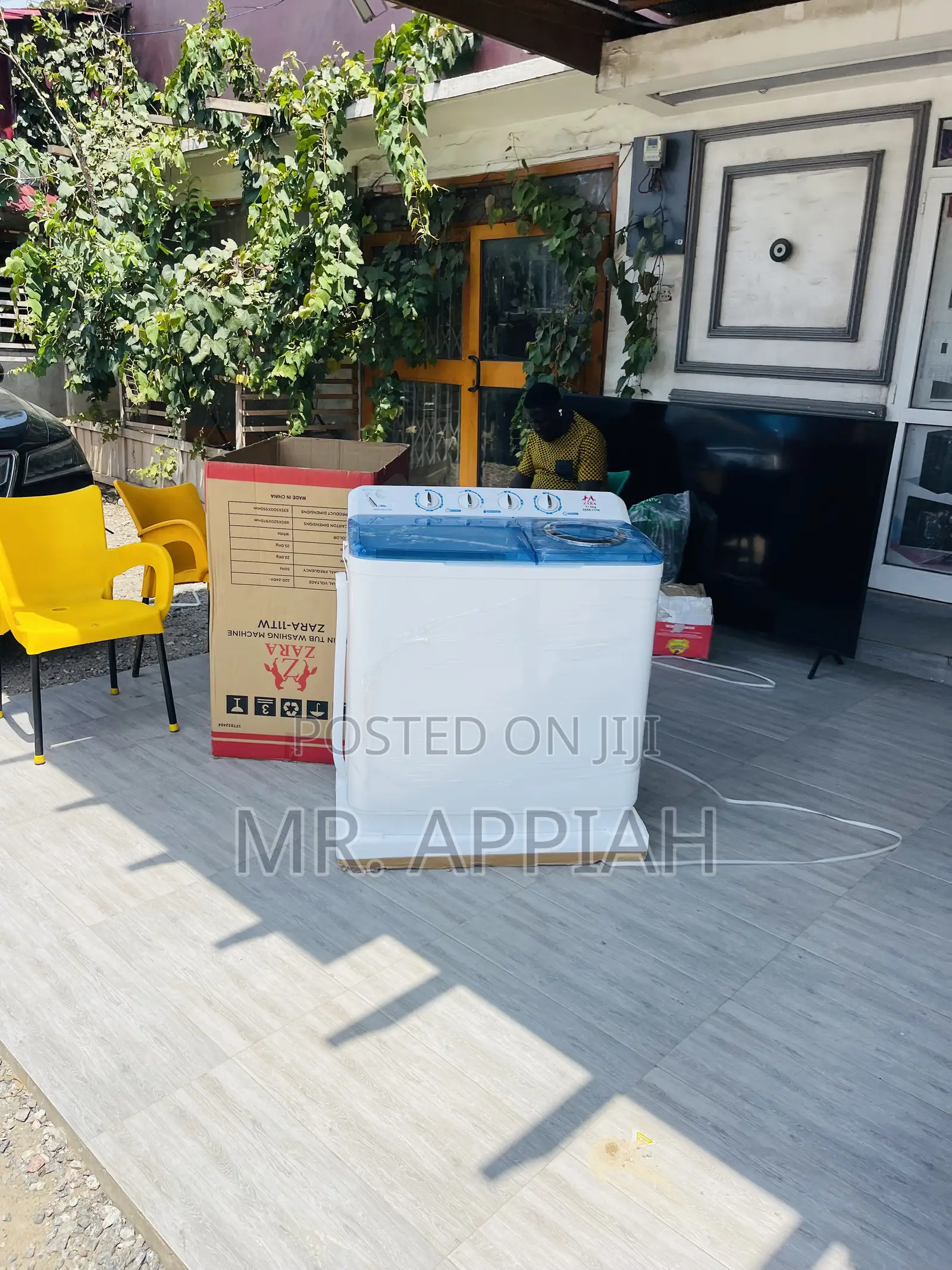 New Zara 11kg Semi-Auto Electric Washing Machine(Spin/Dry)