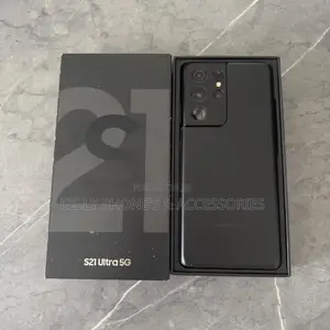 New Samsung Galaxy S21 Ultra 5G 256 GB Black