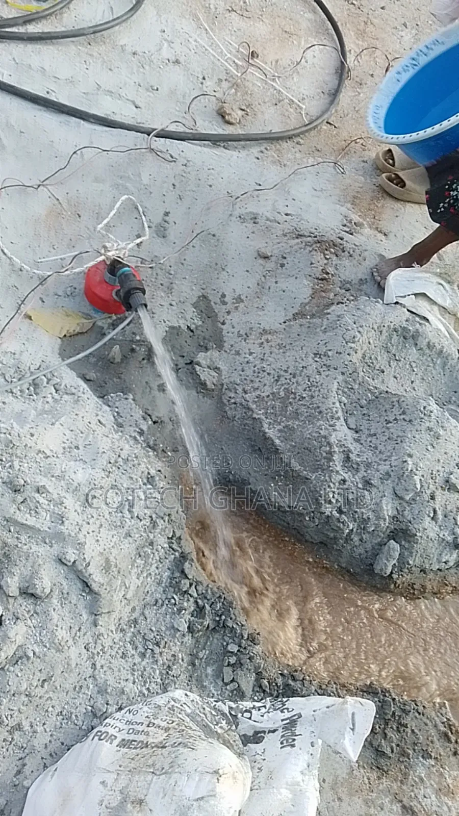 Underground Water Detector for Borehole Drilling (Geologist)