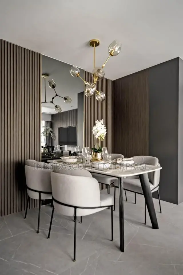Fluted Wall Panel And Marble Sheets