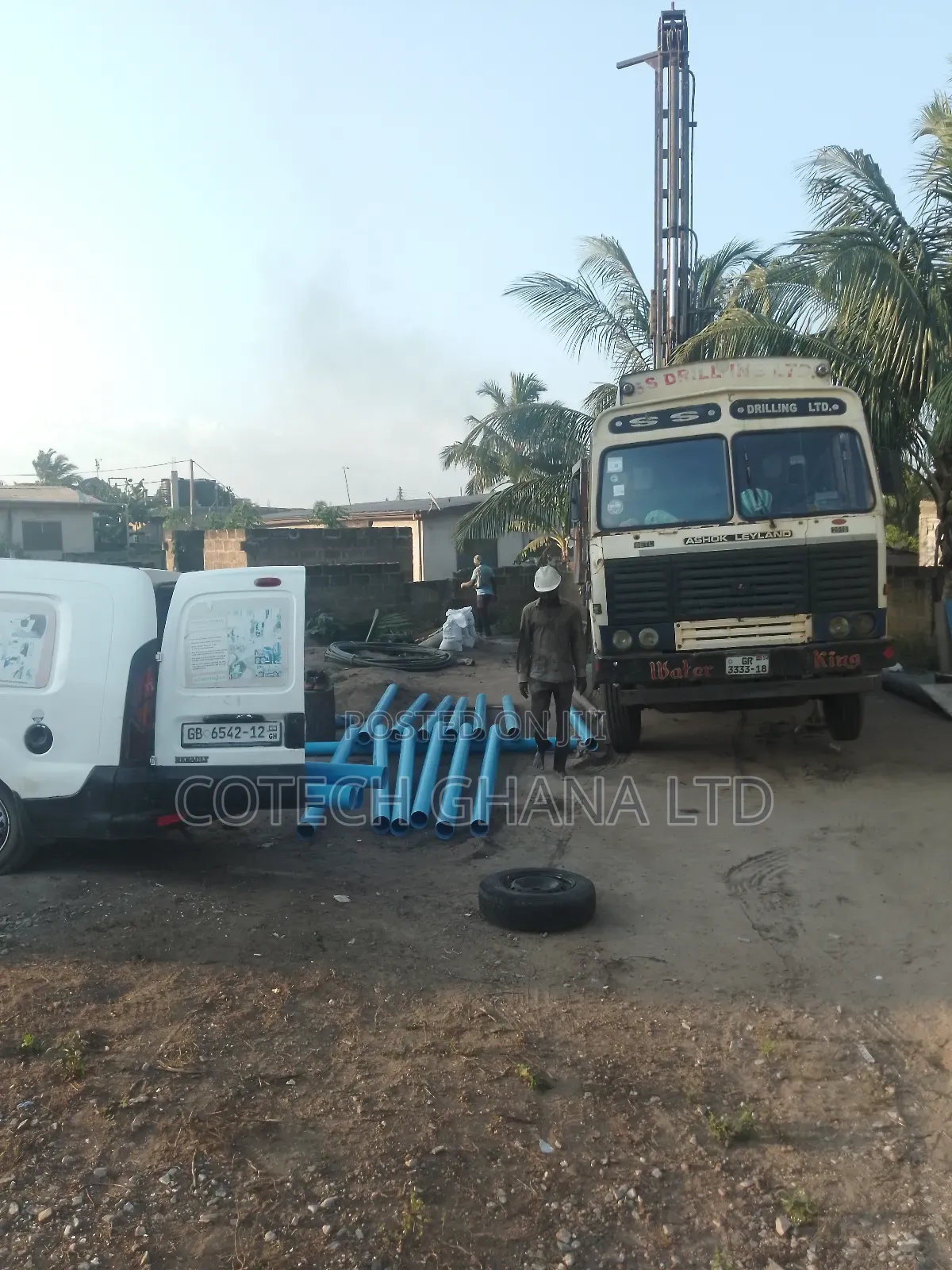 Akim Oda and It's Communities Borehole Drilling
