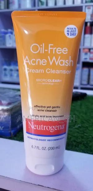 Oil-Free Acne Wash Cream Cleanser