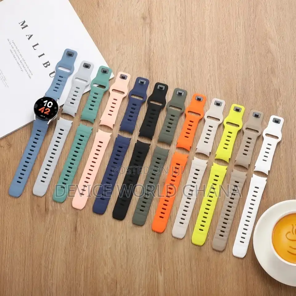 Bz Silicone Strap / Band For Samsung Watch 4 5 5pro 6 And 7