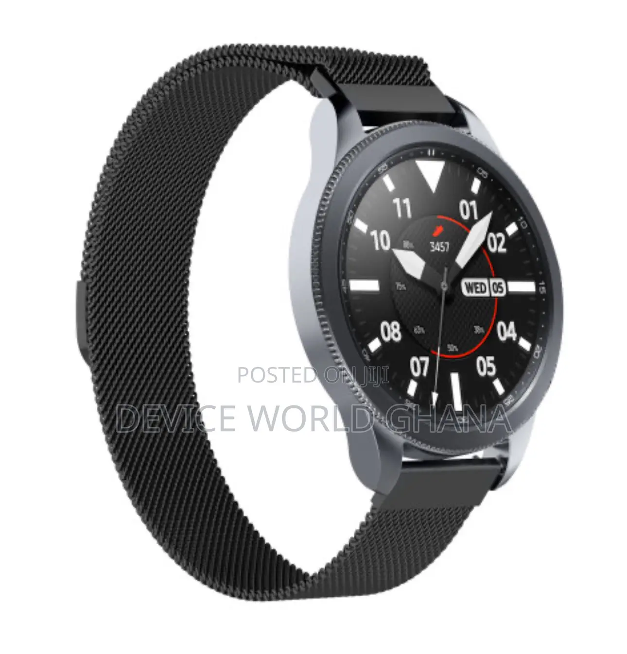 Milanese Stainless Steel Strap for Samsung Watches/Huawei/Or
