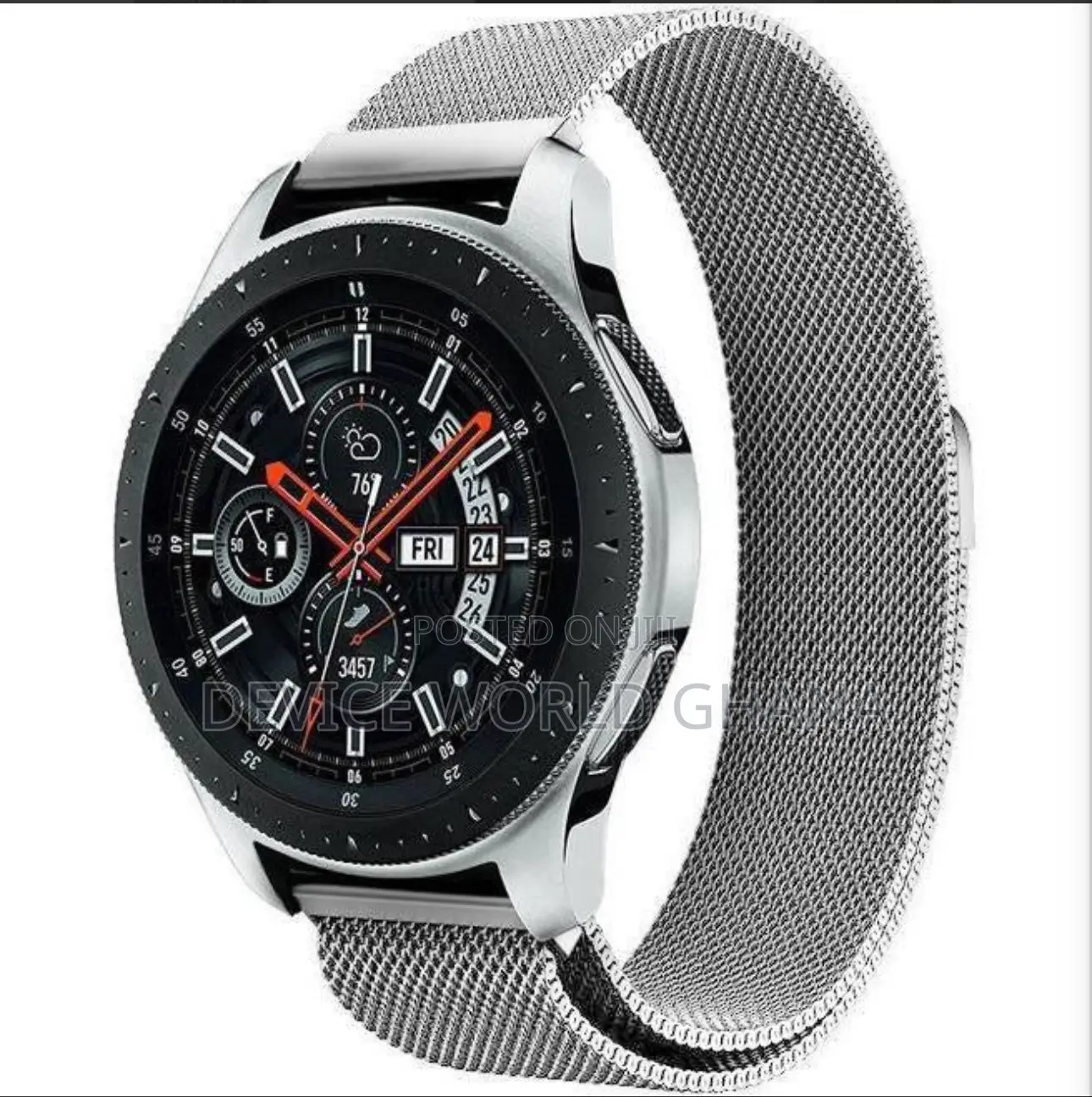 Milanese Stainless Steel Strap for Samsung Watches/Huawei/Or