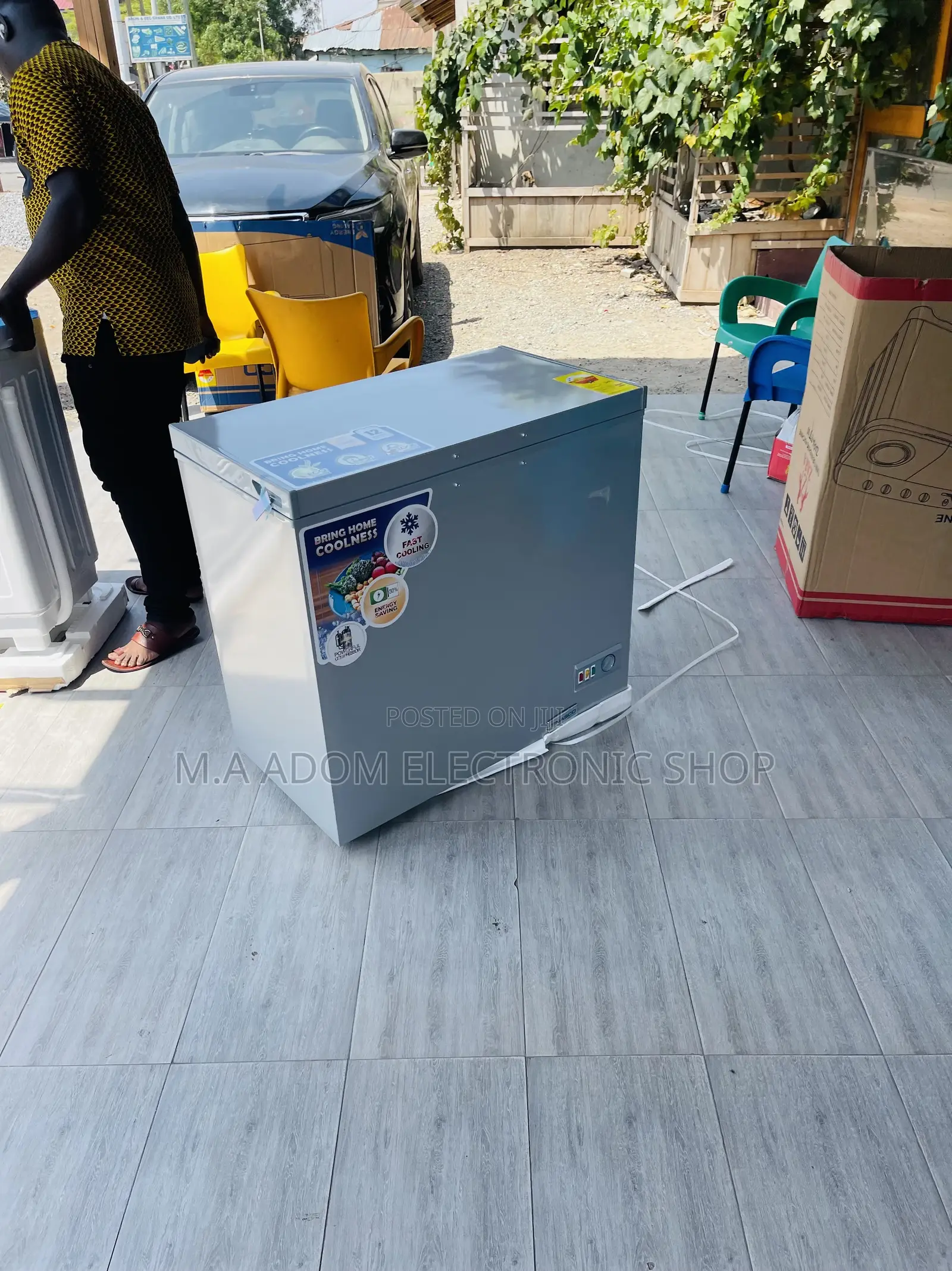 Affordable Nasco 198L Single Door Chest Freezer(Nas-250fl).