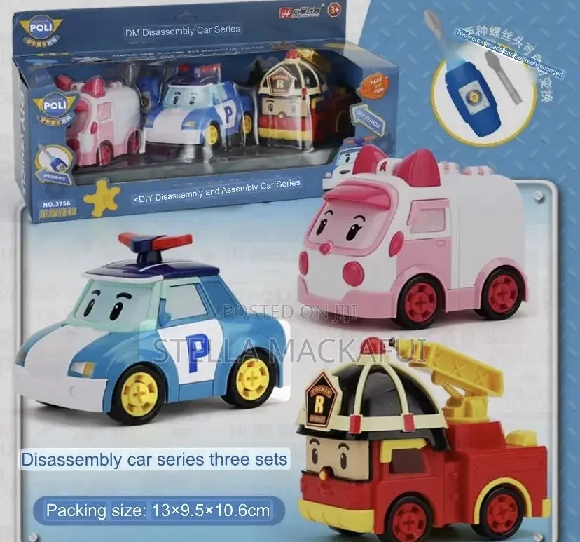 Set of 3 Toy Cars