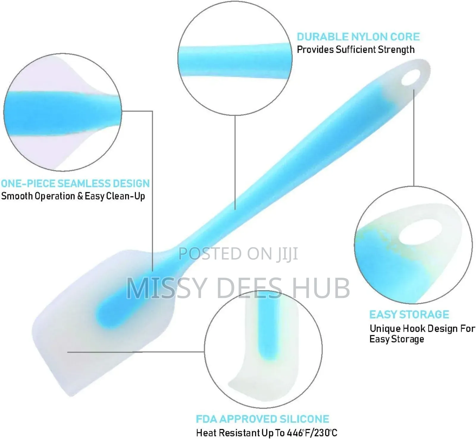 2-Color Silicone Spatula
