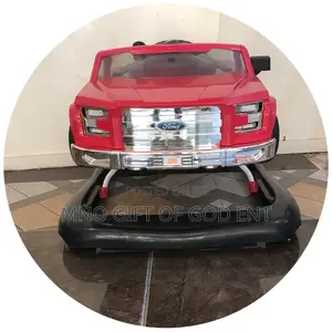 Bright Starts Ford 3 Ways to Play Walker, Red